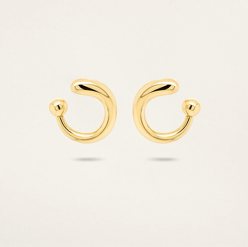 CRESCENT KEEPER EARRINGS