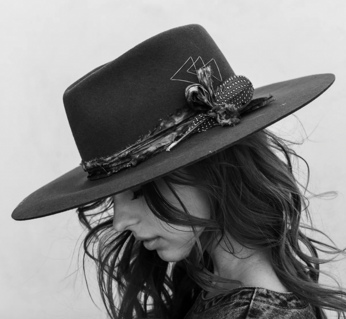 MONTANA FEDORA WITH VINTAGE SILK WASHED BLACK