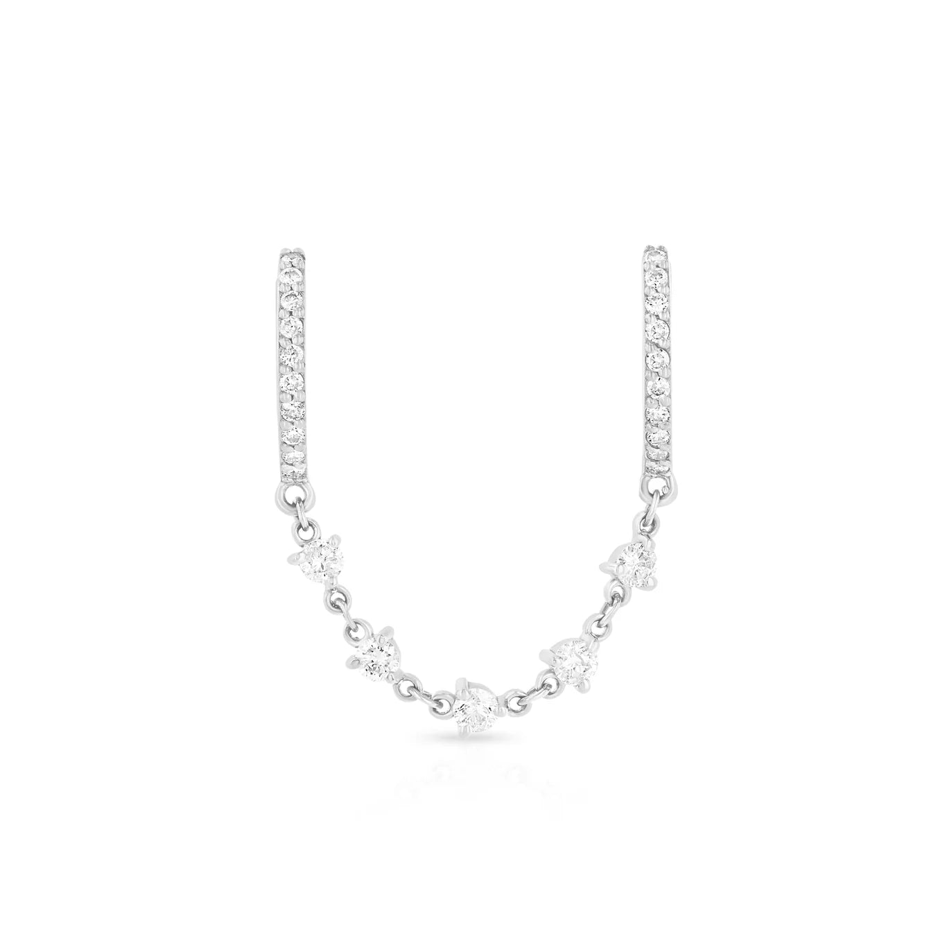 Starstruck Double Huggie Earring