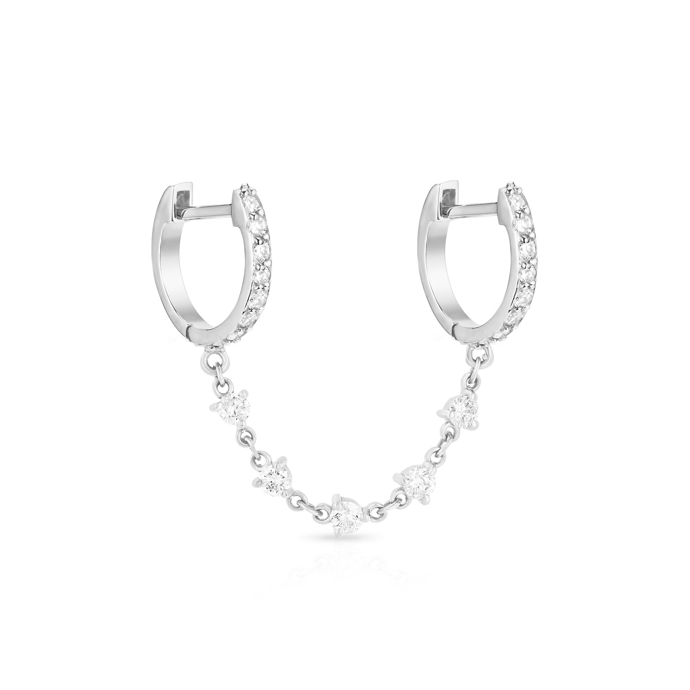 Starstruck Double Huggie Earring