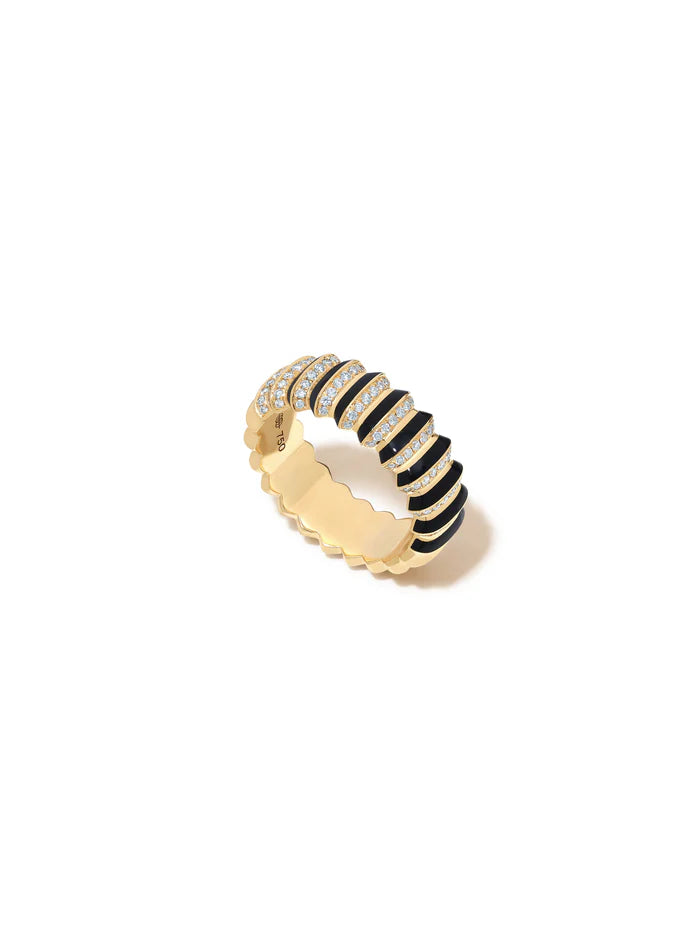Borsh Jet Black Ring
