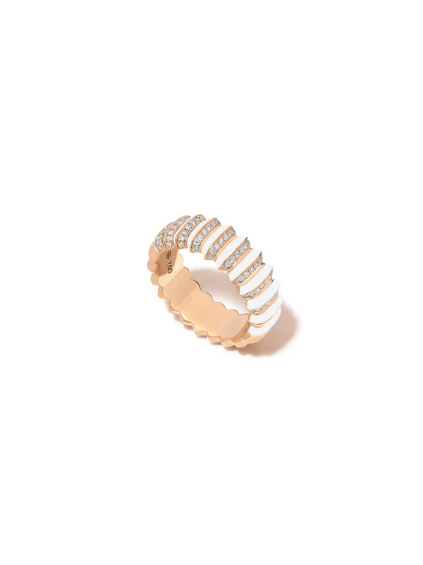 Borsh Bone White Ring
