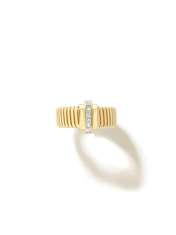 Raisina Diamond Tubogas Ring