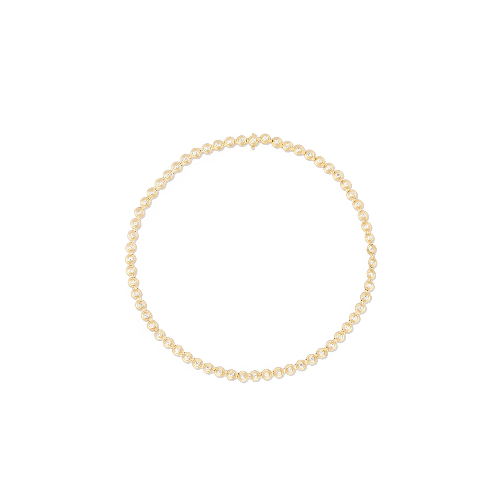 Evolve Riviere Link Necklace - Diamond