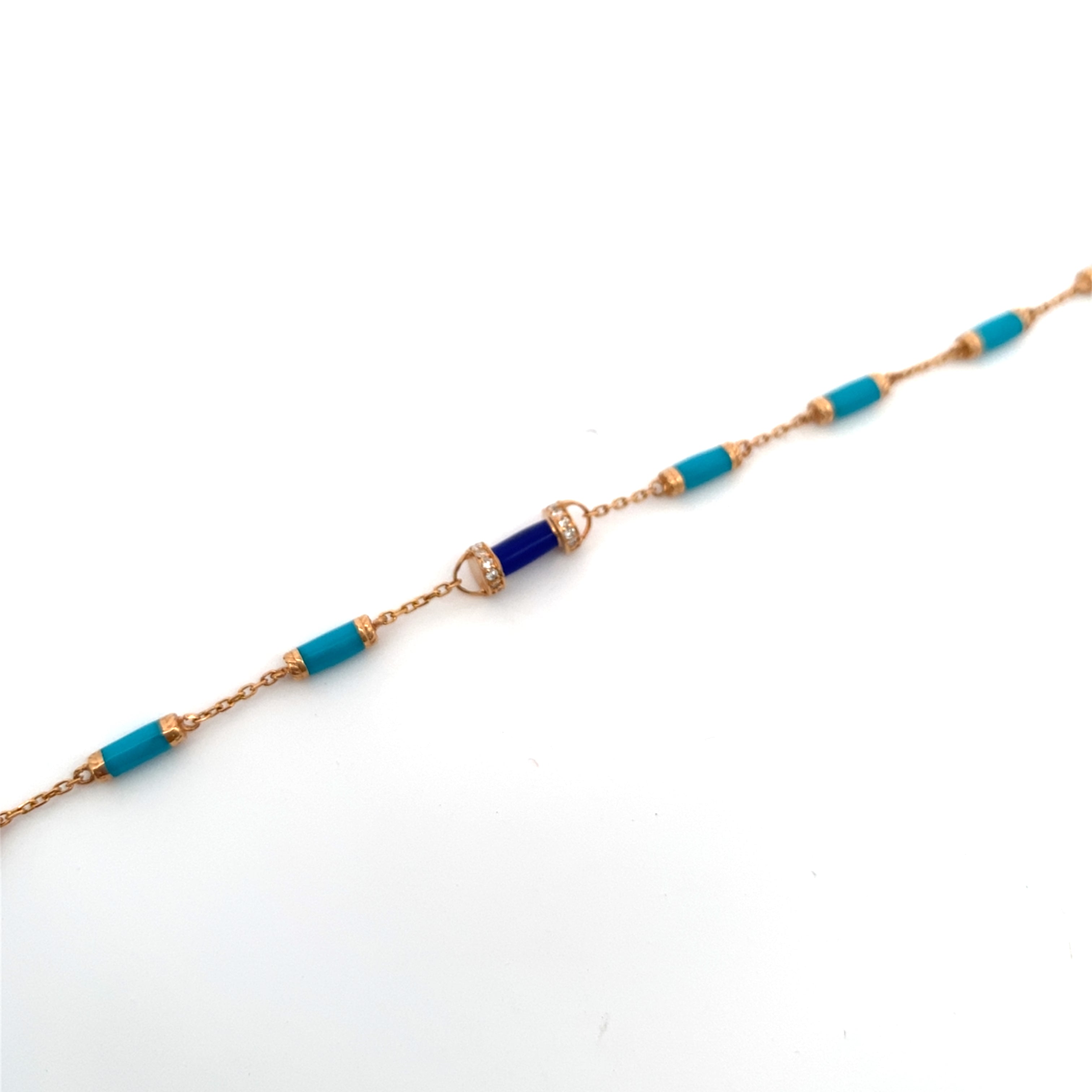 Sotiare Necklace Turquoise and Lapis
