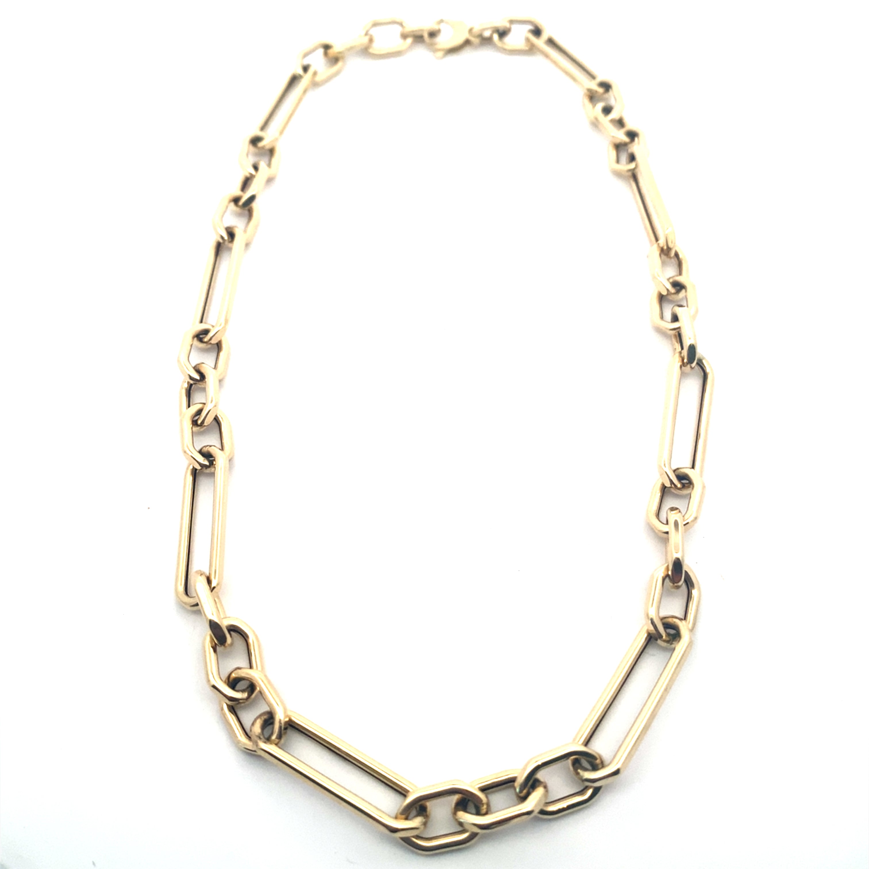 CHUNKY CHAINS MIXED LINK CHAIN