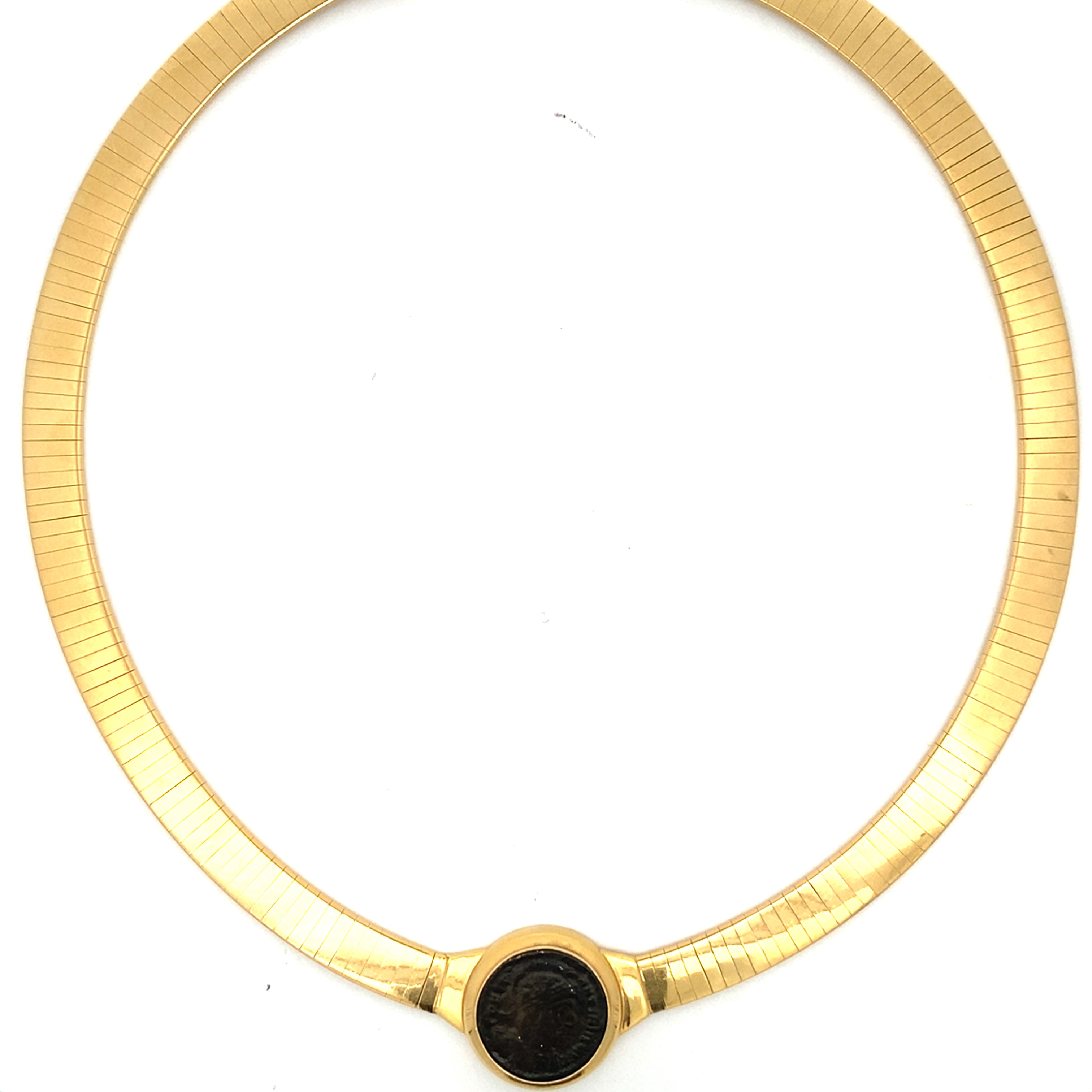 Vintage Broze Coin Necklace