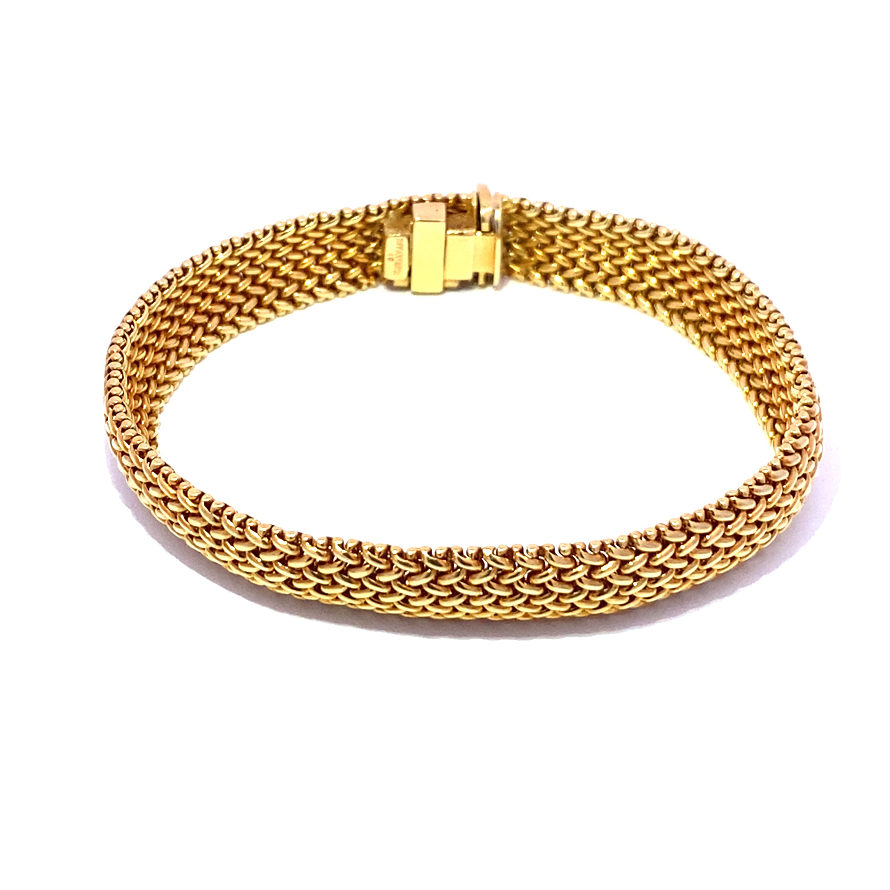 TIFFANY & CO. ORIGINAL 18KY INTERWOVEN BRACELET