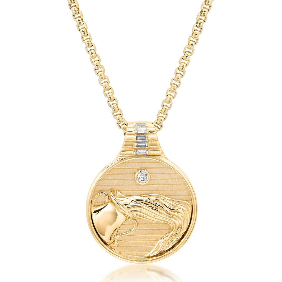 Zodiac Medallion - Aquarius
