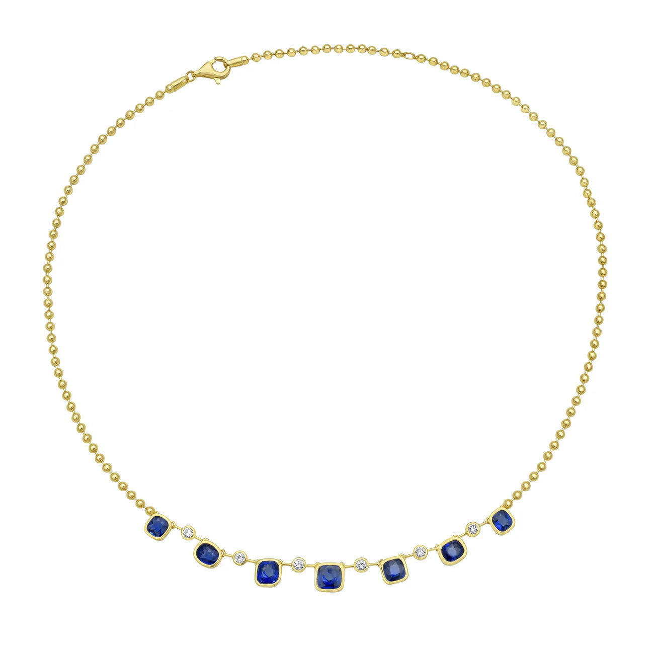 Fouquet Blue Sapphire Necklace
