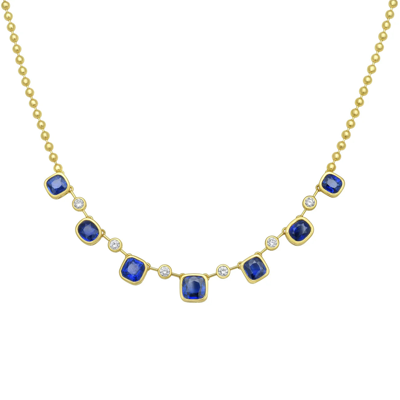 Fouquet Blue Sapphire Necklace