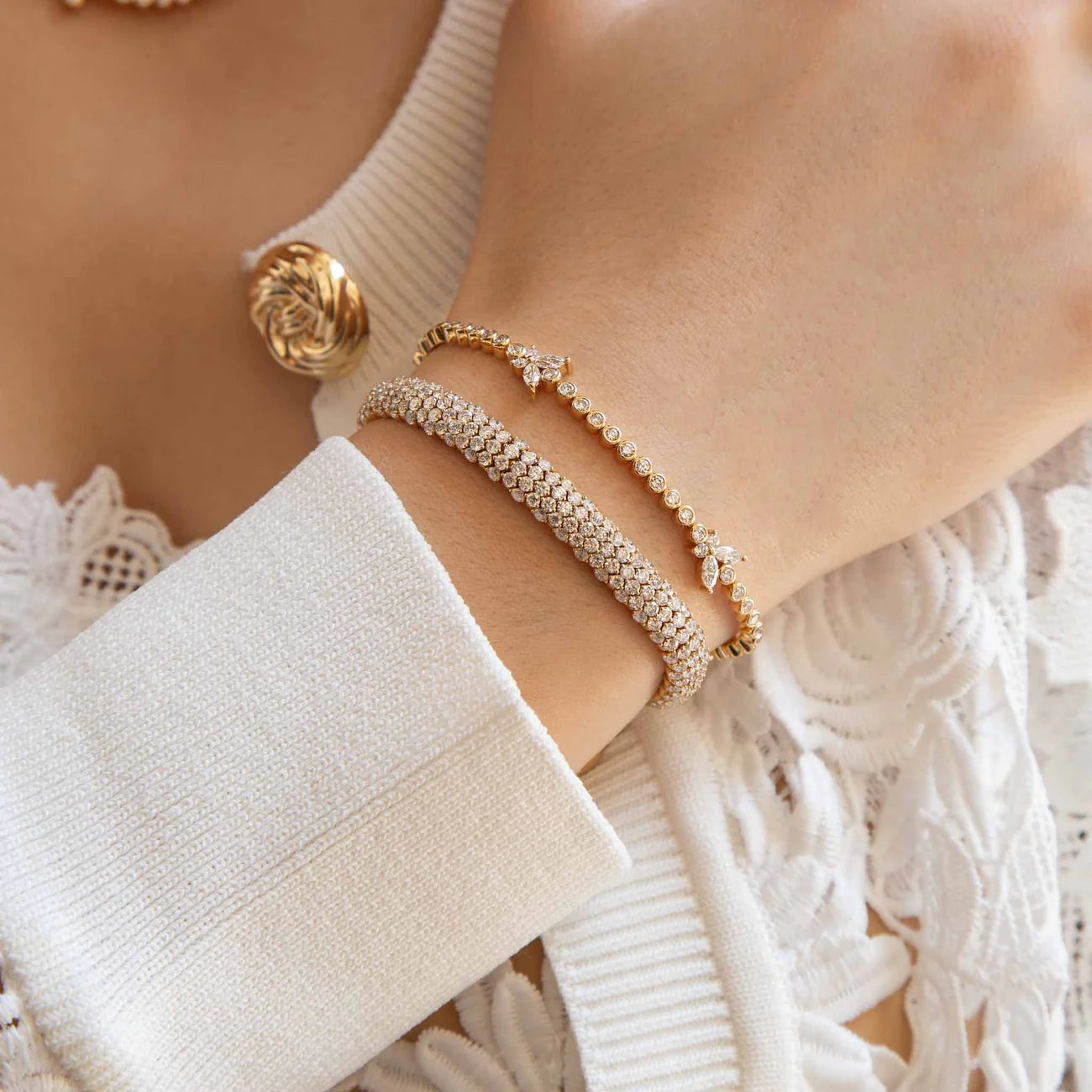 Klimt Diamond Bracelet