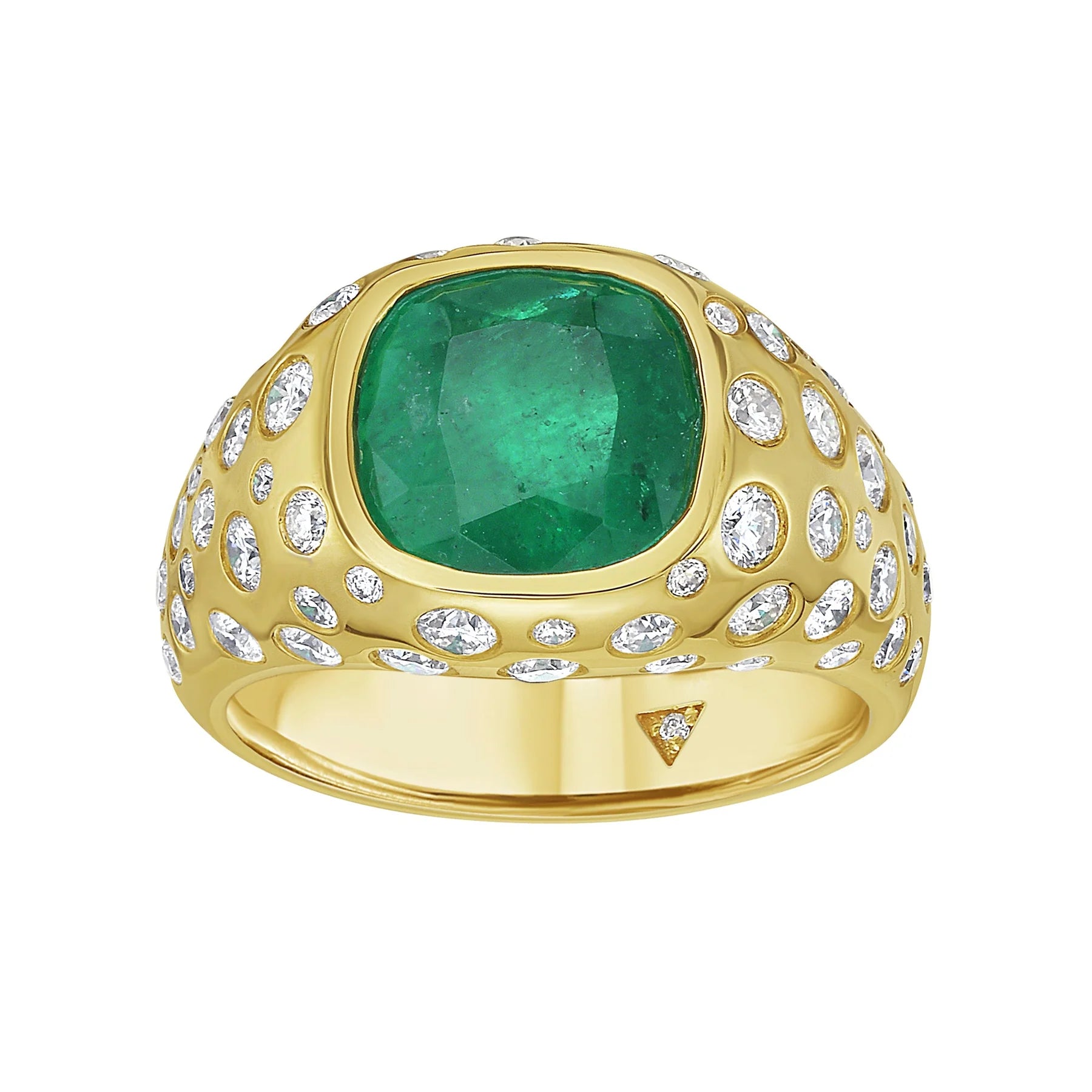 Lausanne Emerald Cocktail Ring