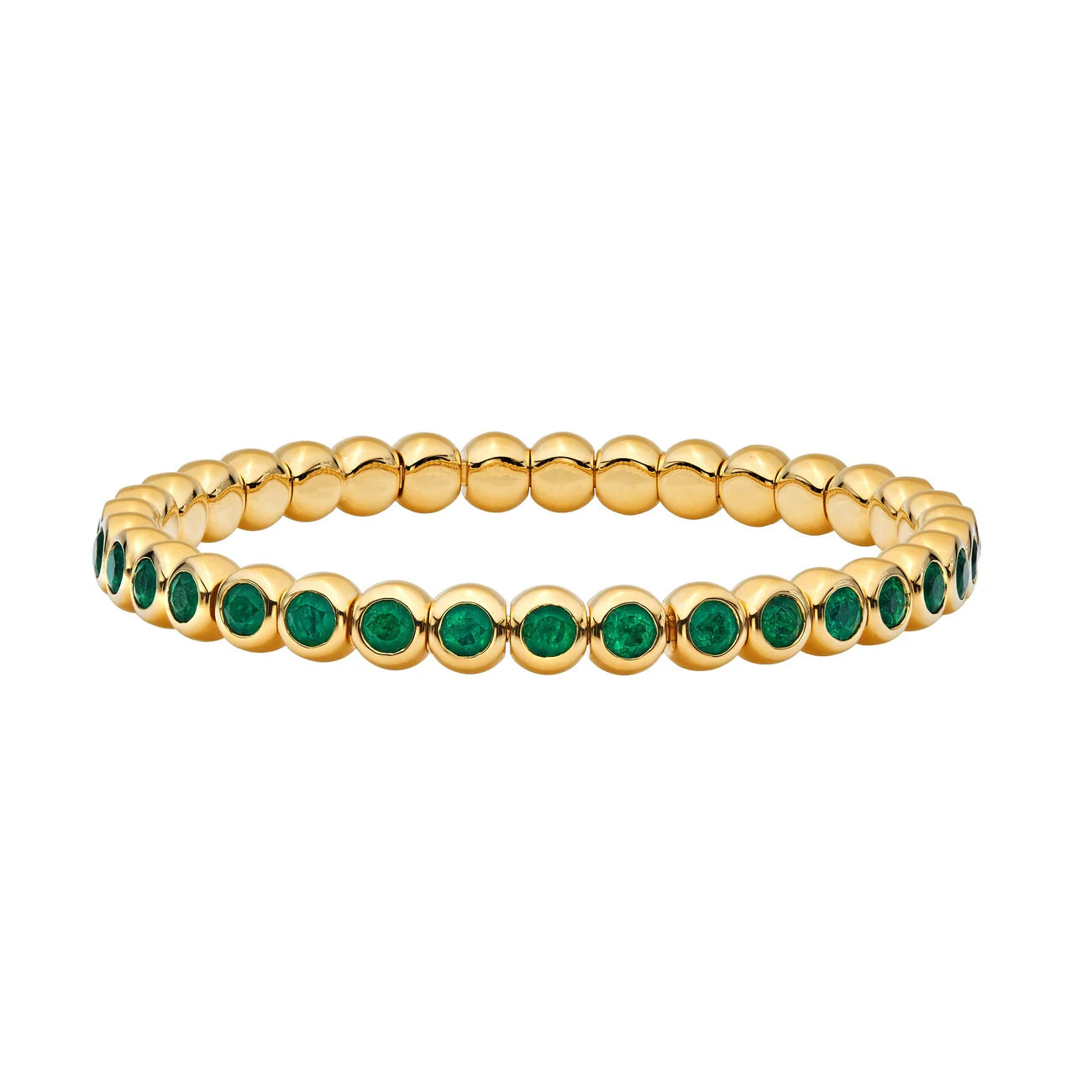 Marguerite Emerald Bracelet