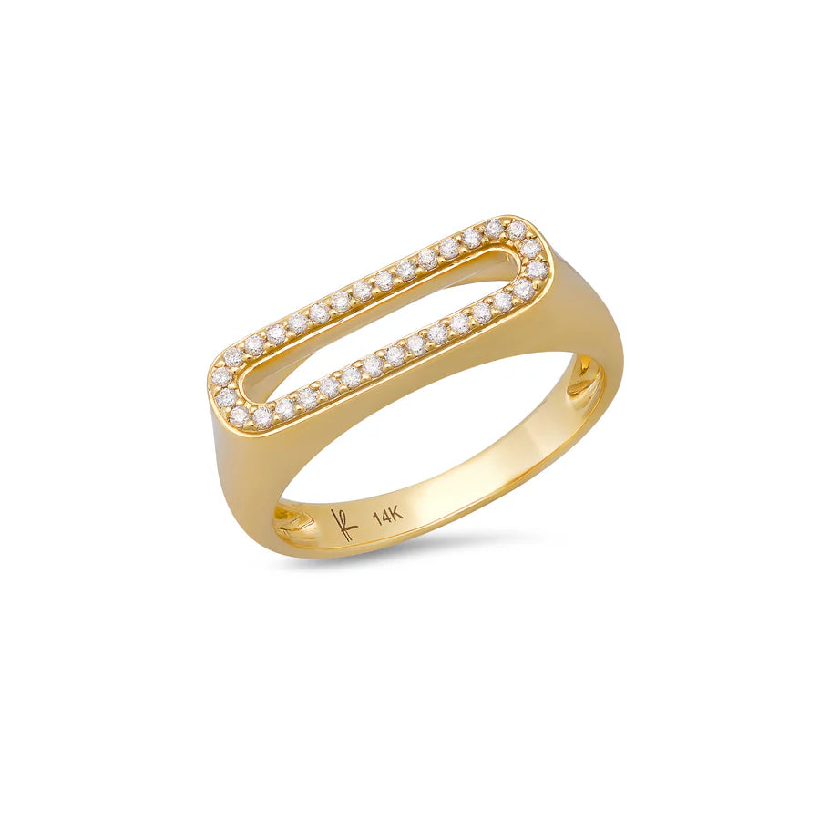 Initial Pave Ring