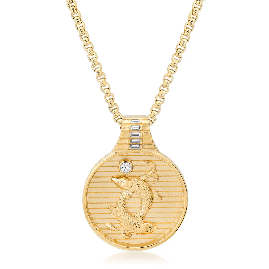 Zodiac Medallion - Pisces