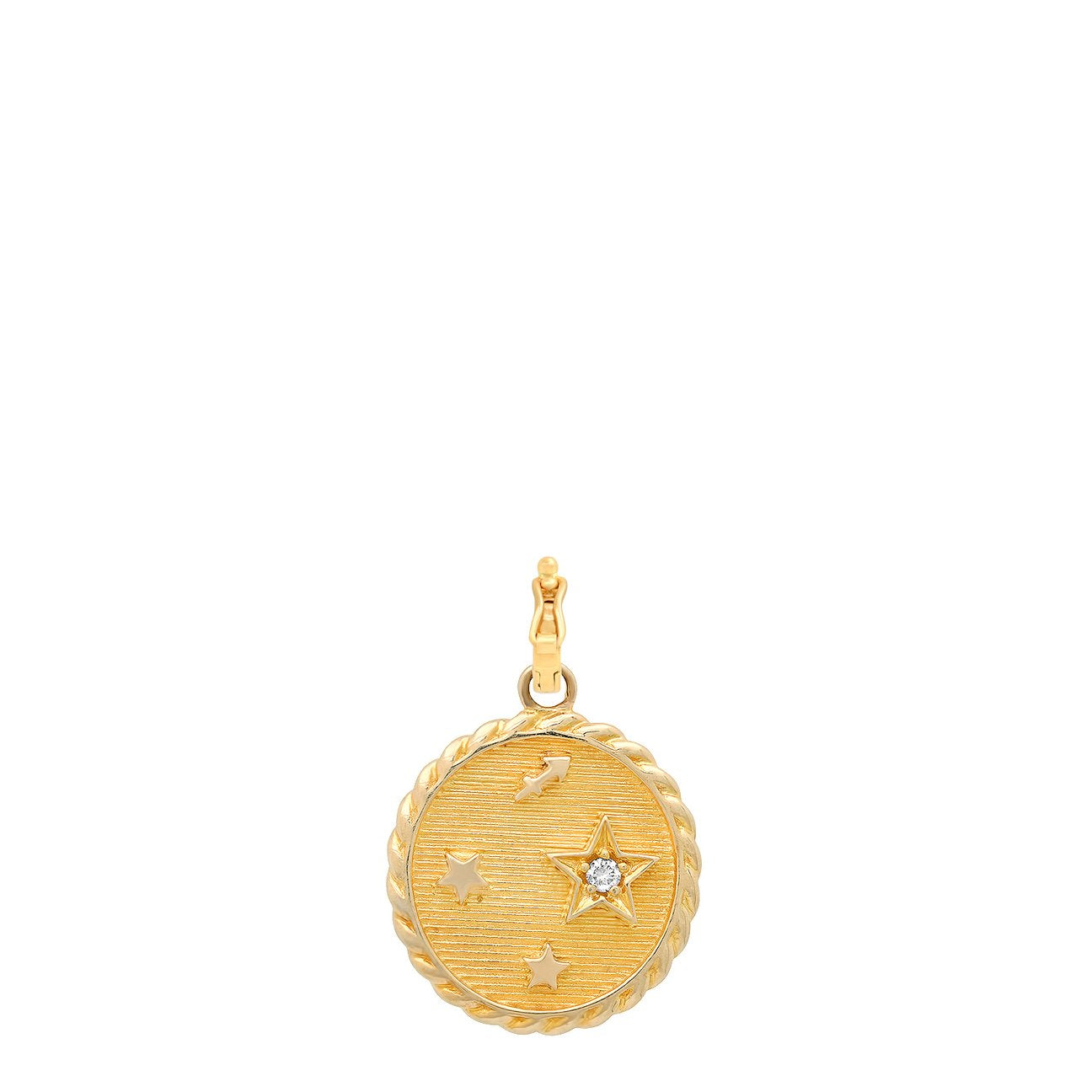 Small Gold Zodiac Pendant