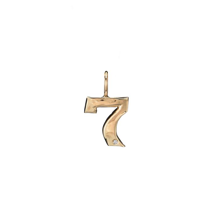 Gold & Diamond Lucky 7 Charm