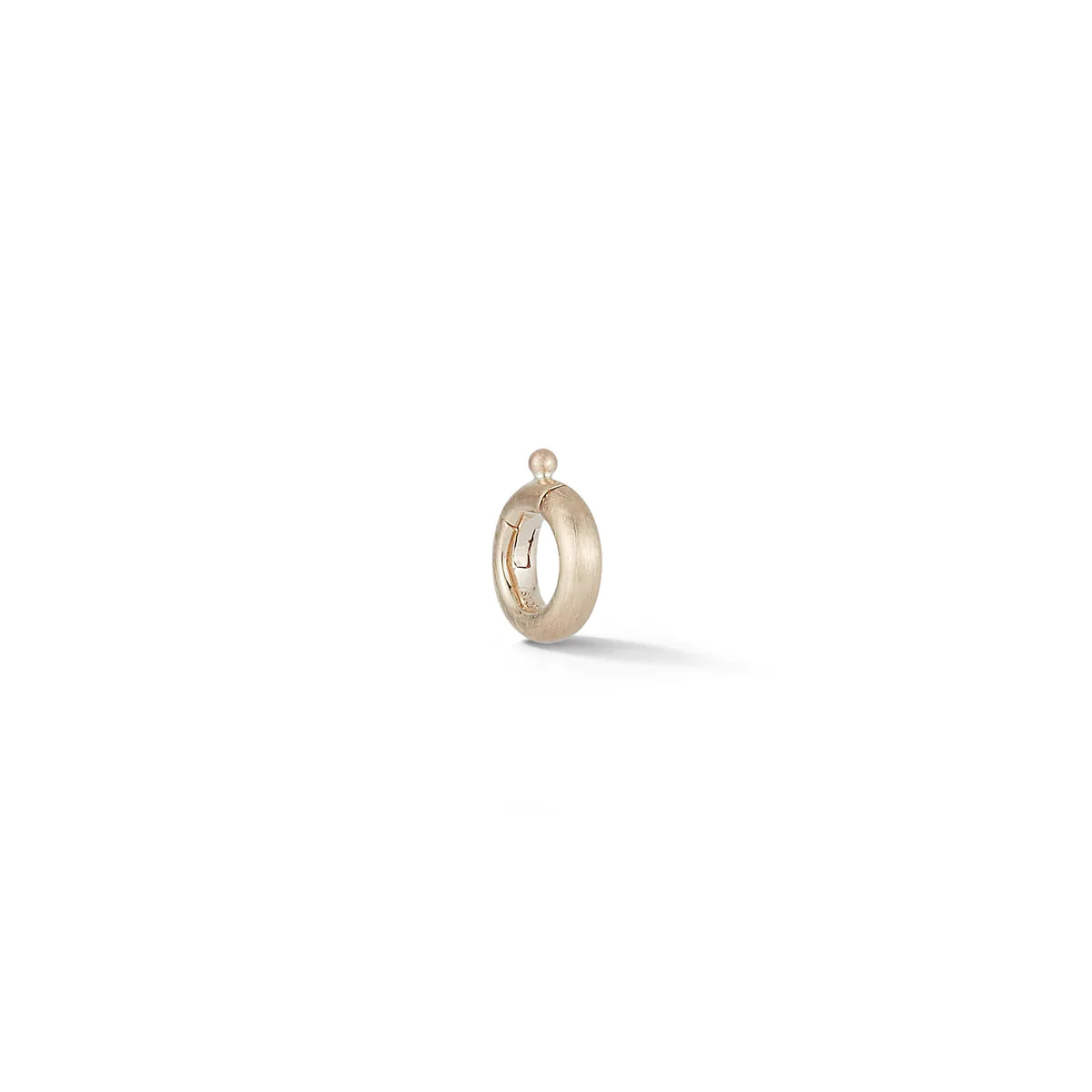 14K Gold Small Circle Clip Bail