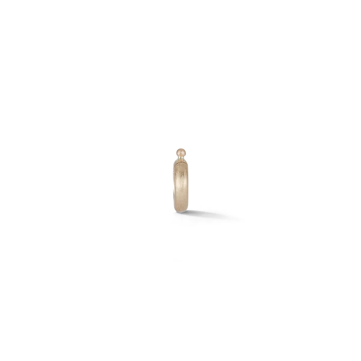 14K Gold Small Circle Clip Bail