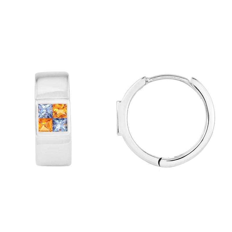 FROST AND FIRE CHECKER BABY HOOPS