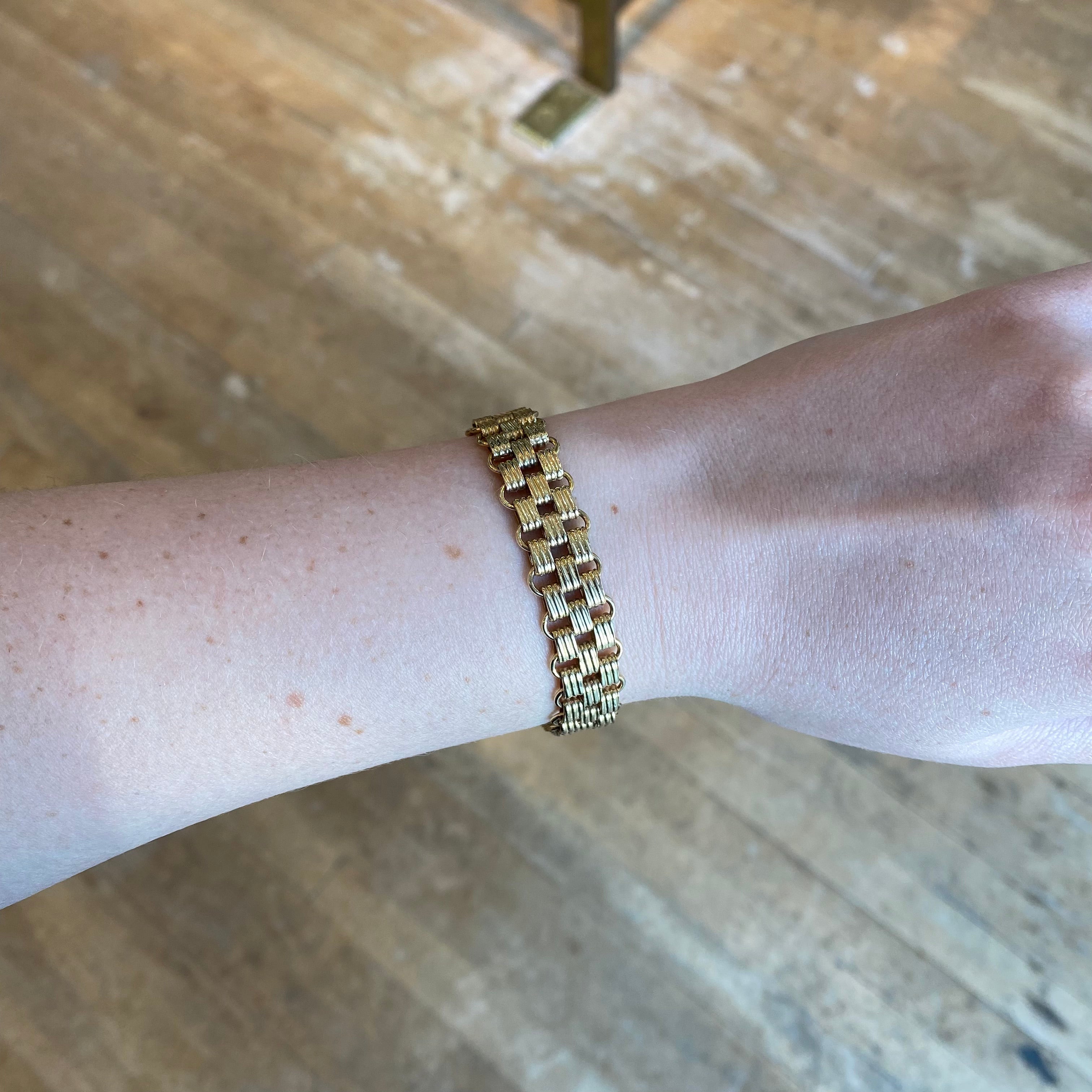 VINTAGE TRIPLE ROW BRACELET
