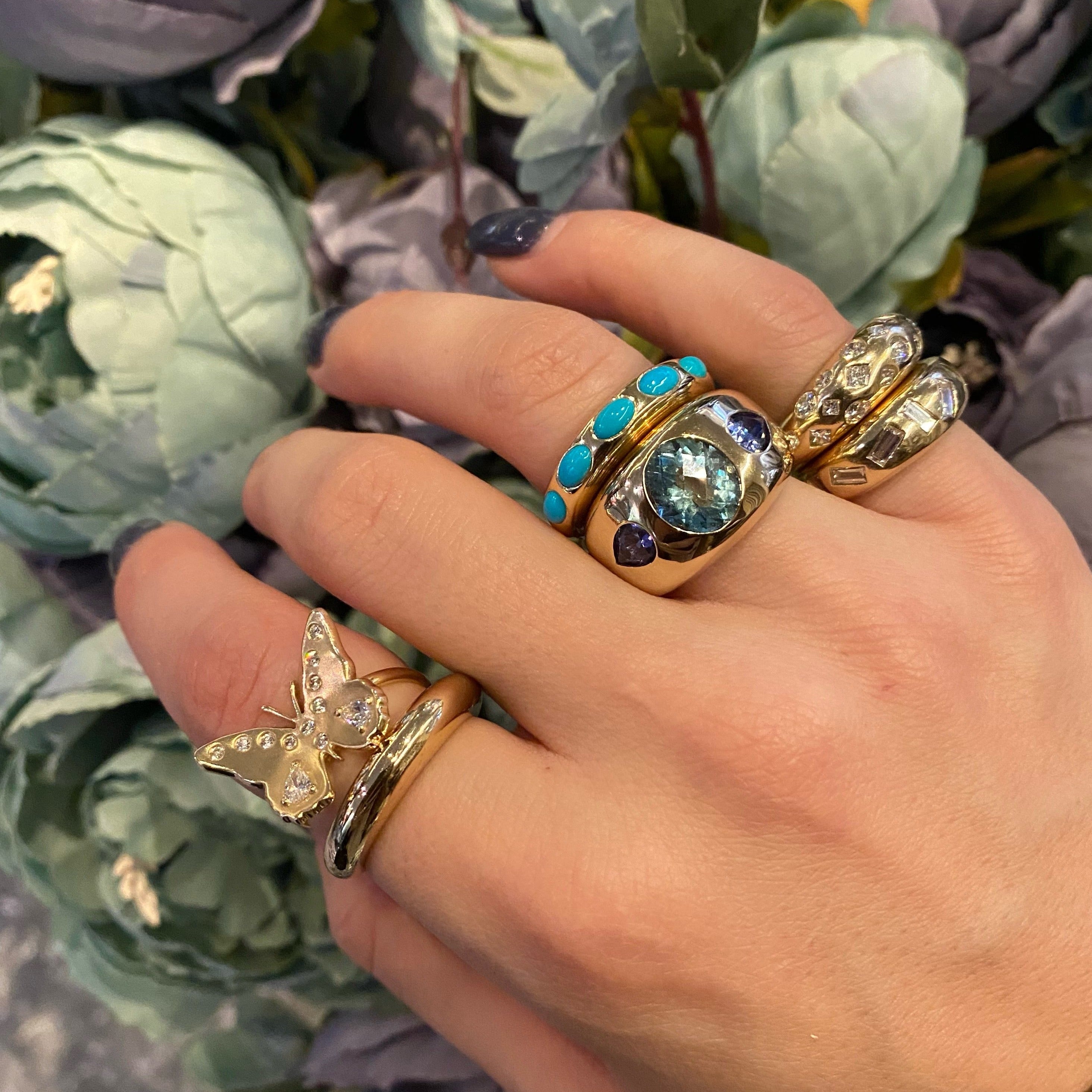 STACEY BUTTERFLY RING