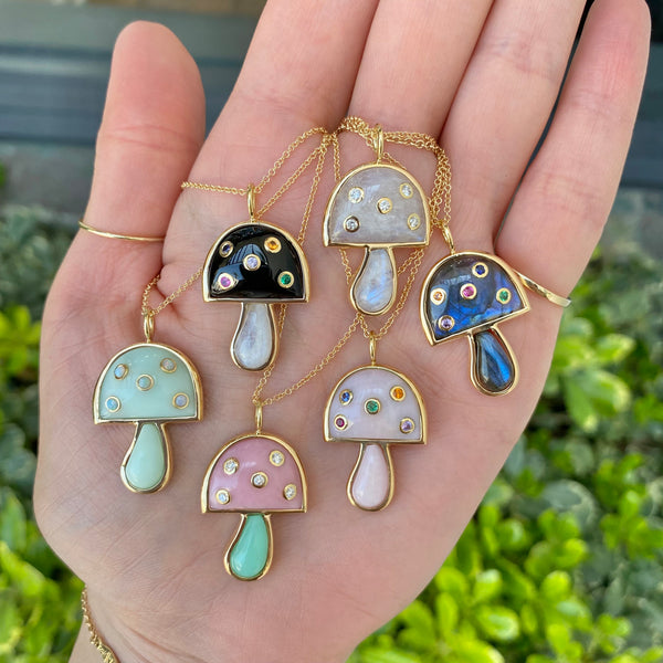 Tiny Mushroom Charms