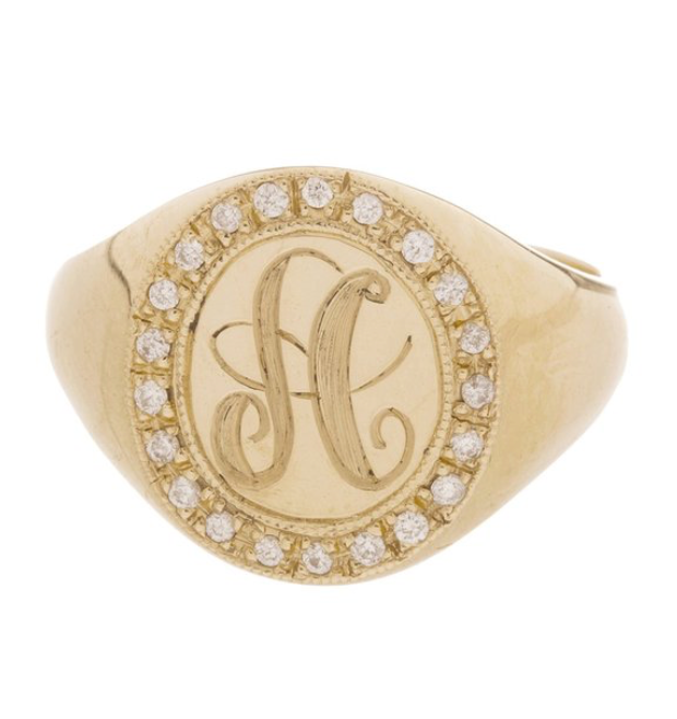 JUMBO SIGNET RING