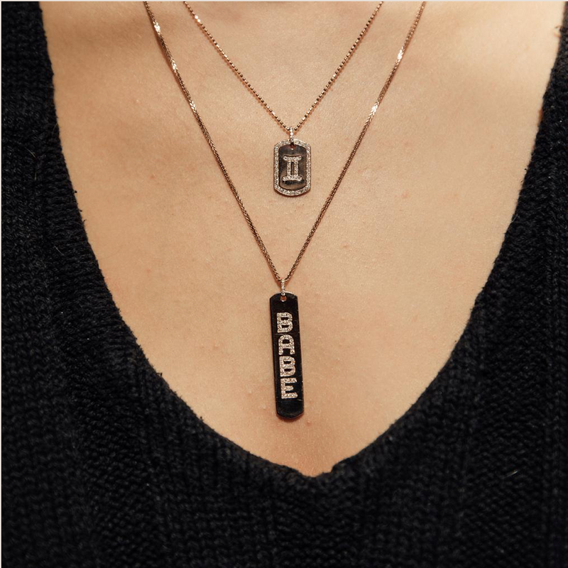 LONG TAG NECKLACE