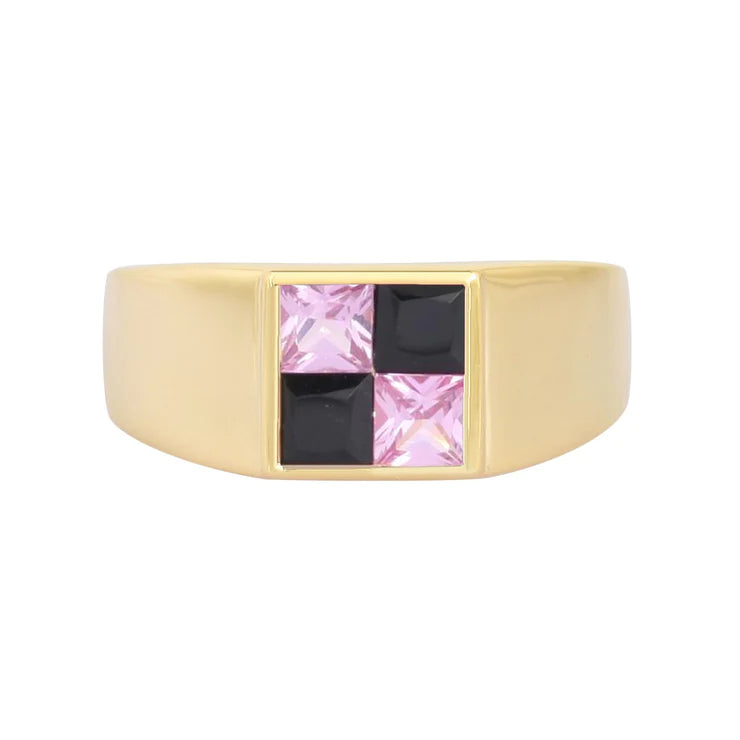 HEARTBREAKER CHECKER RING