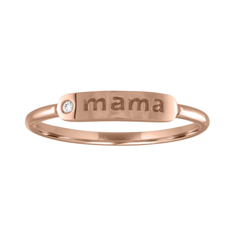 The Twiggy "MAMA" Ring