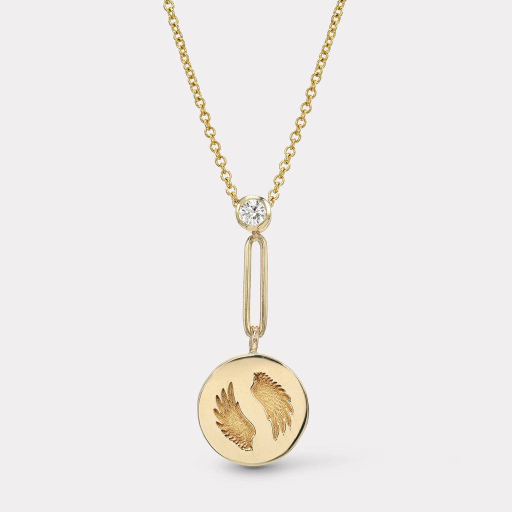 MINI ALCHEMY PENDANT ON 18" DROP LOOP CHAIN