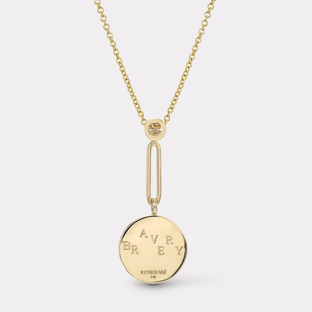 MINI ALCHEMY PENDANT ON 18" DROP LOOP CHAIN