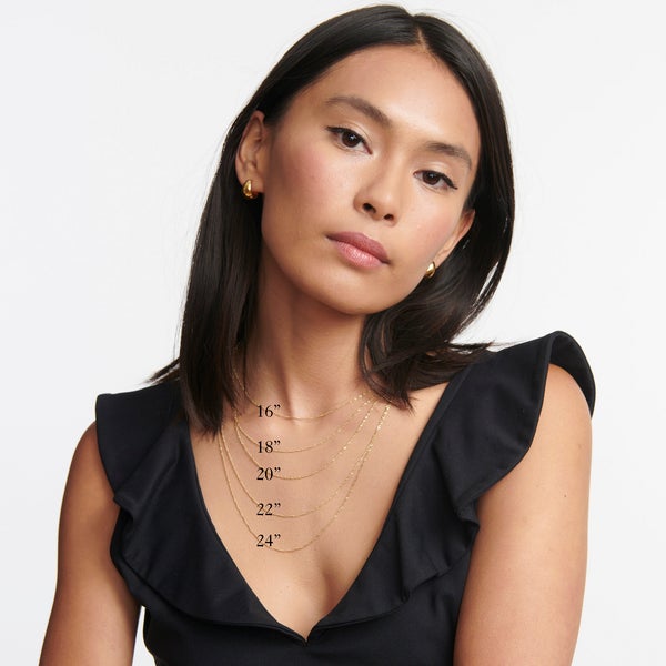 1MM Diamond Cut BEAD CHAIN