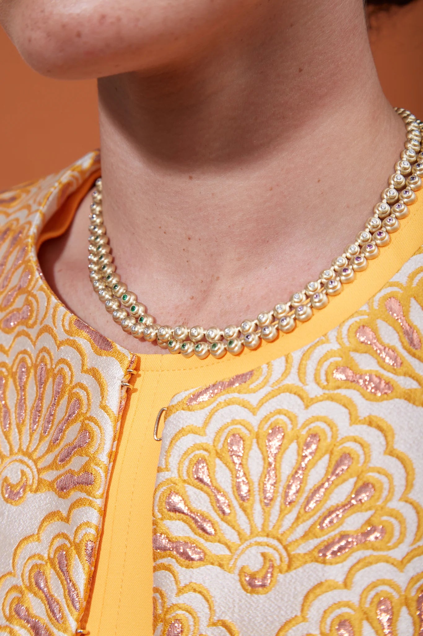 Evolve Riviere Link Necklace - Diamond