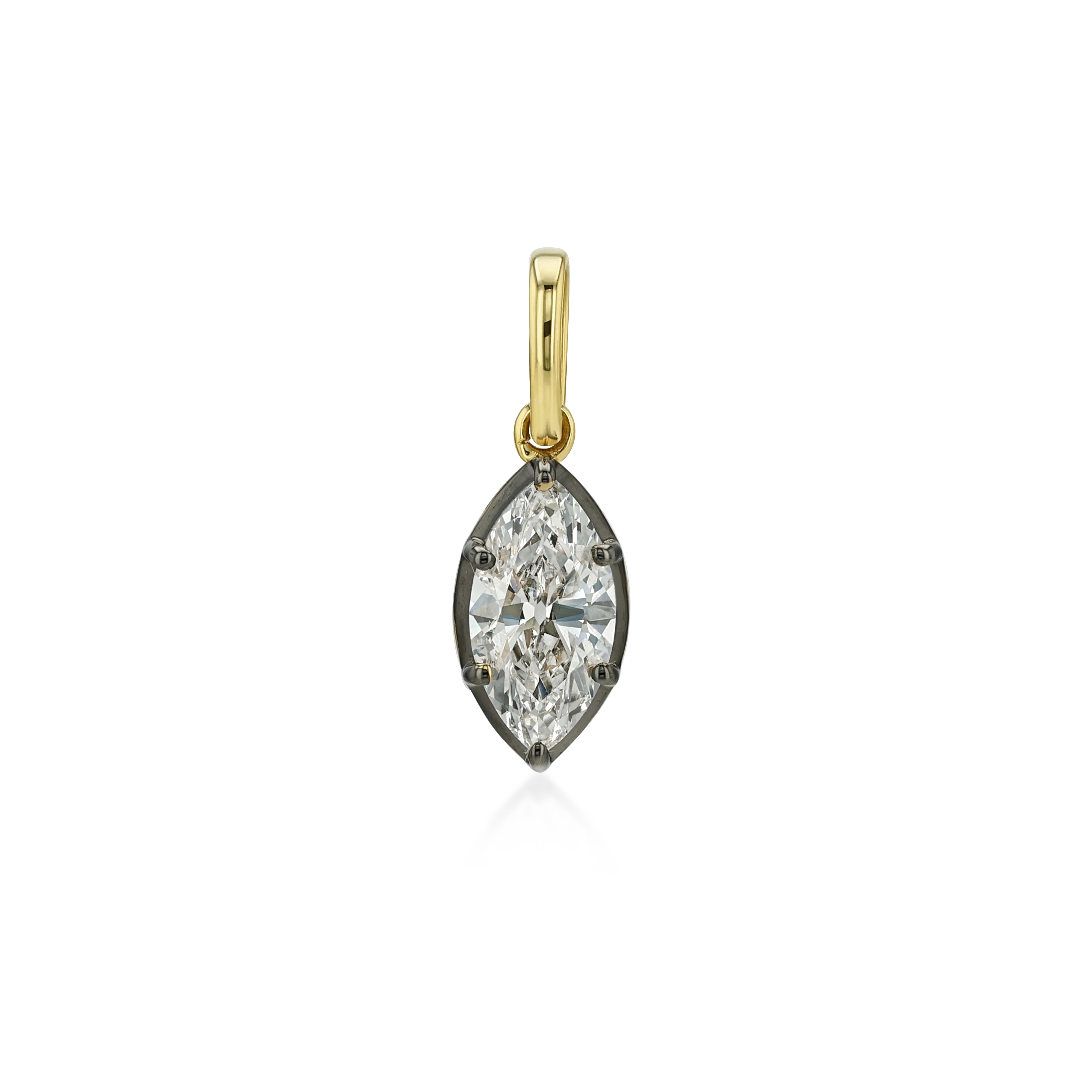 Petite Marquise Diamond Charm