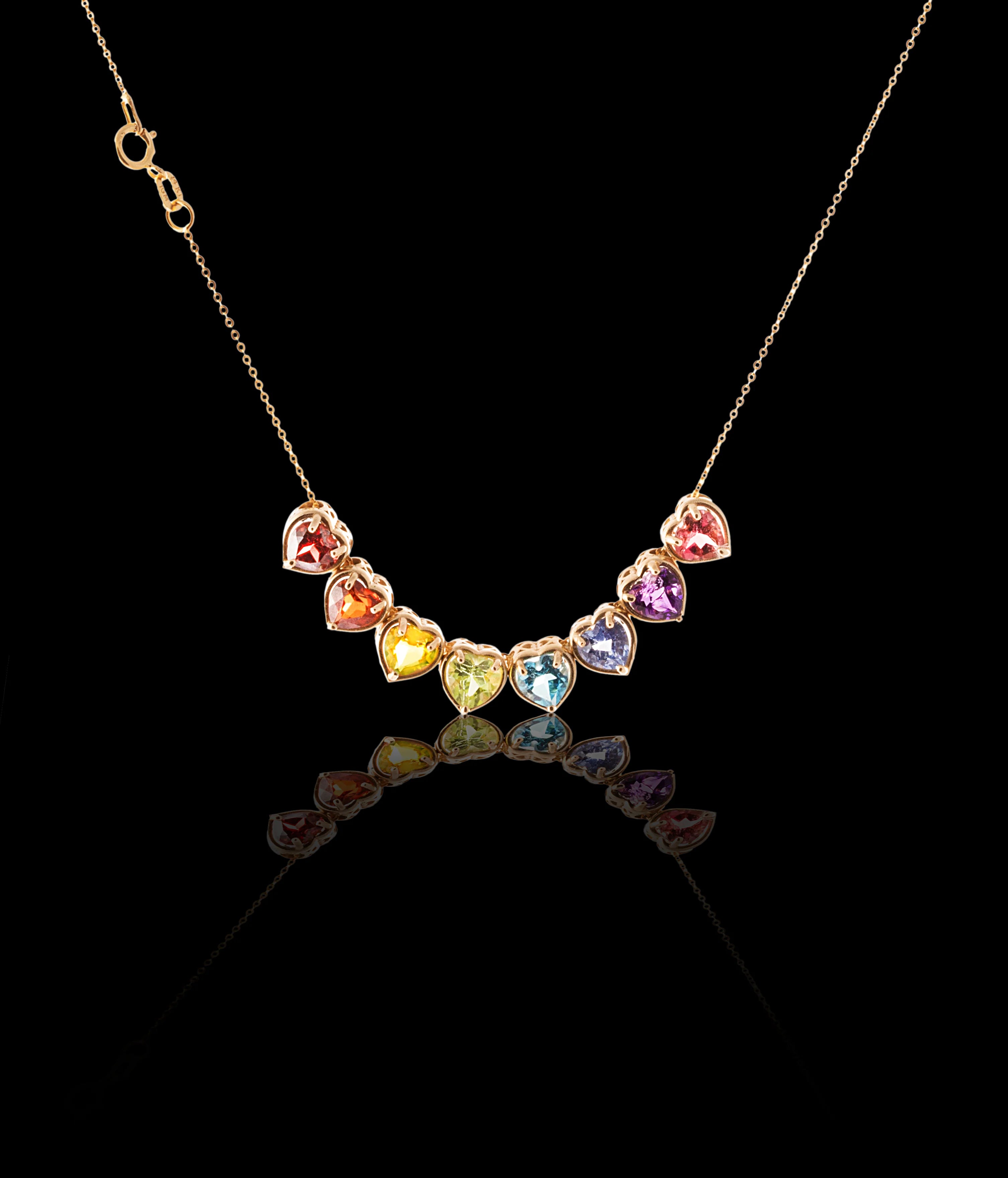 RAINBOW SLIDER NECKLACE