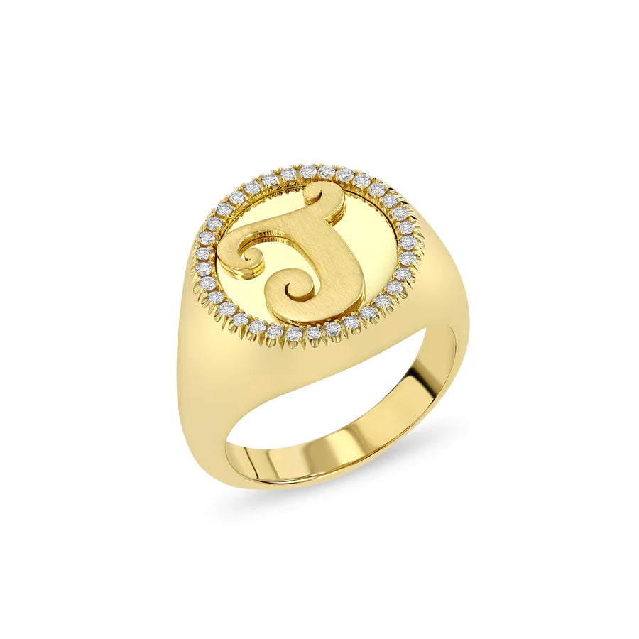 Alphabet Letters Ring