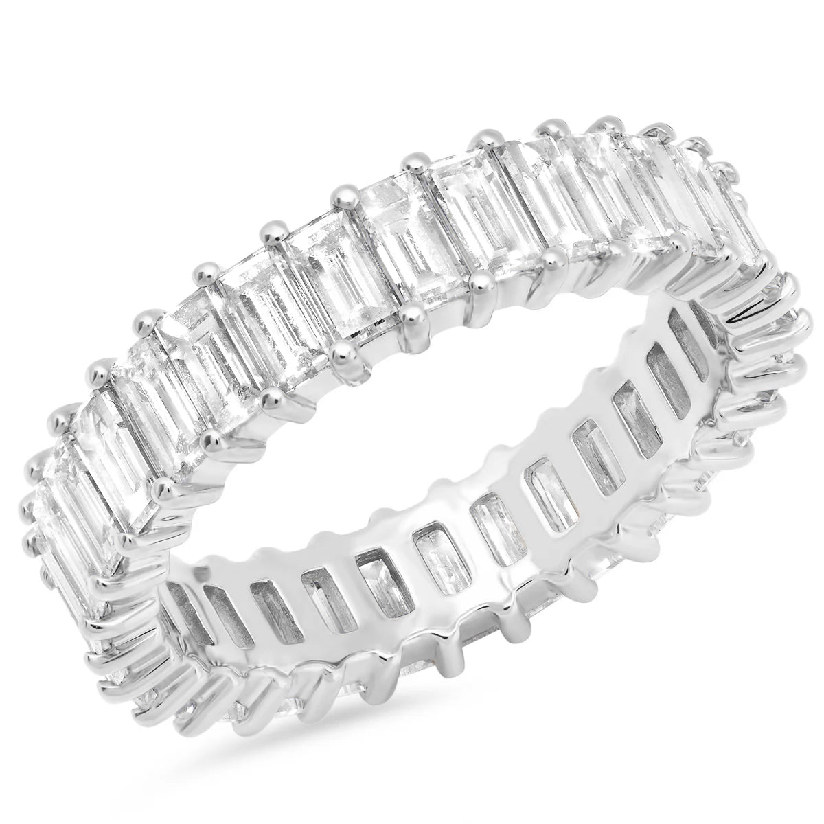 Diamond Vertical Baguette Ring