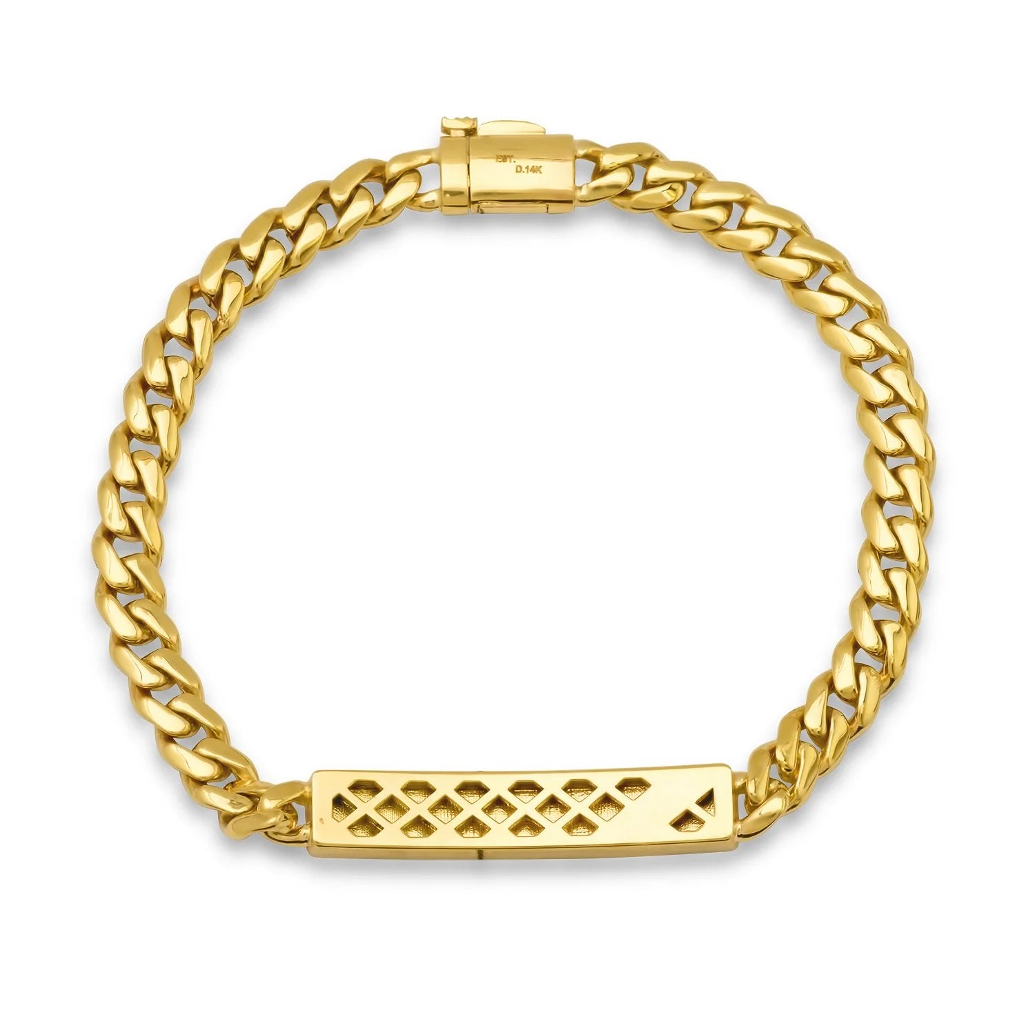 Leopard Pave ID Bracelet