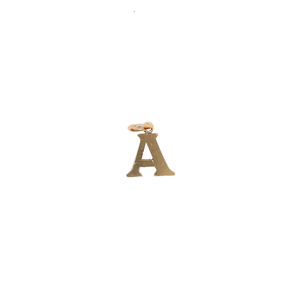 VINTAGE INITIAL CHARM - A