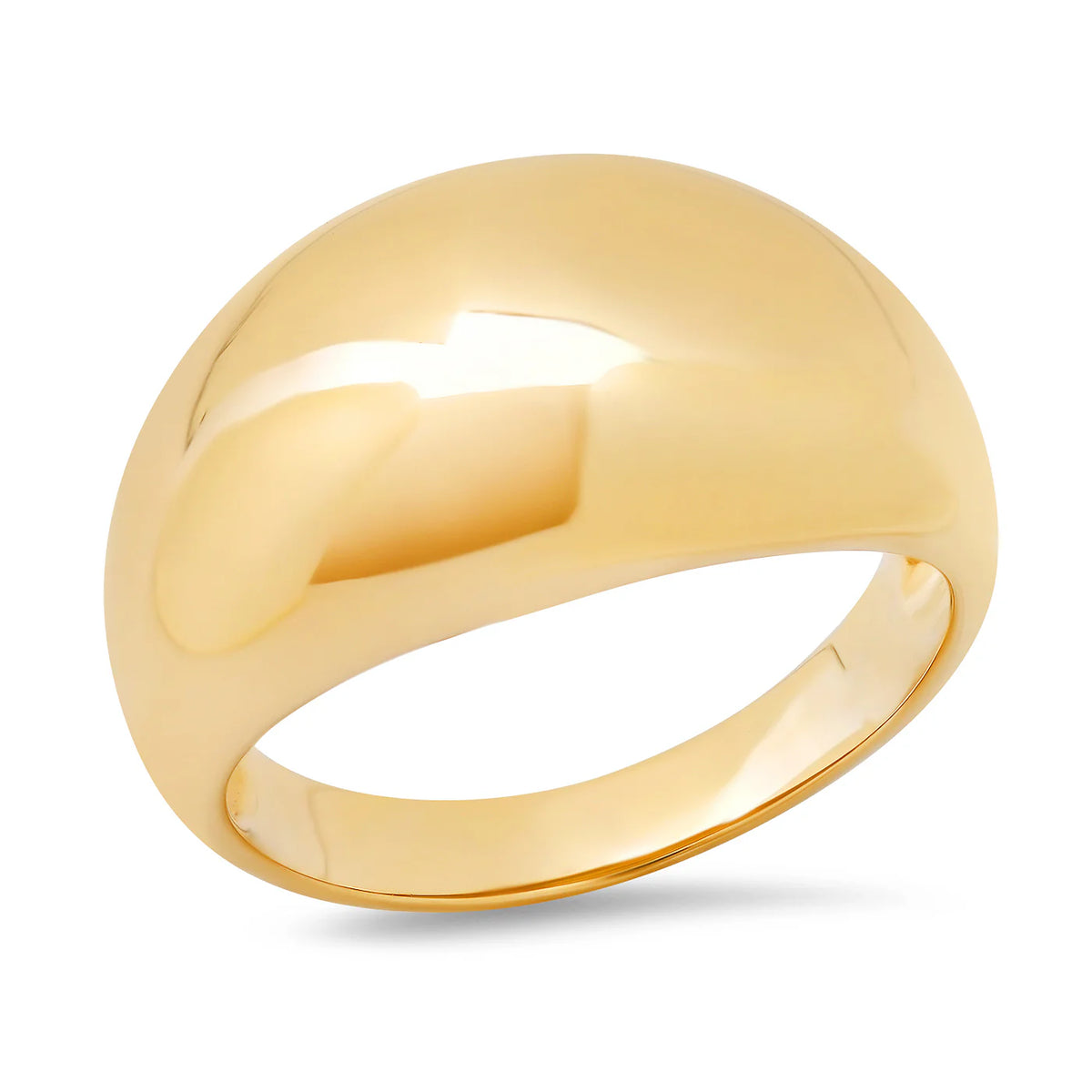 Solid Gold Cocktail Ring
