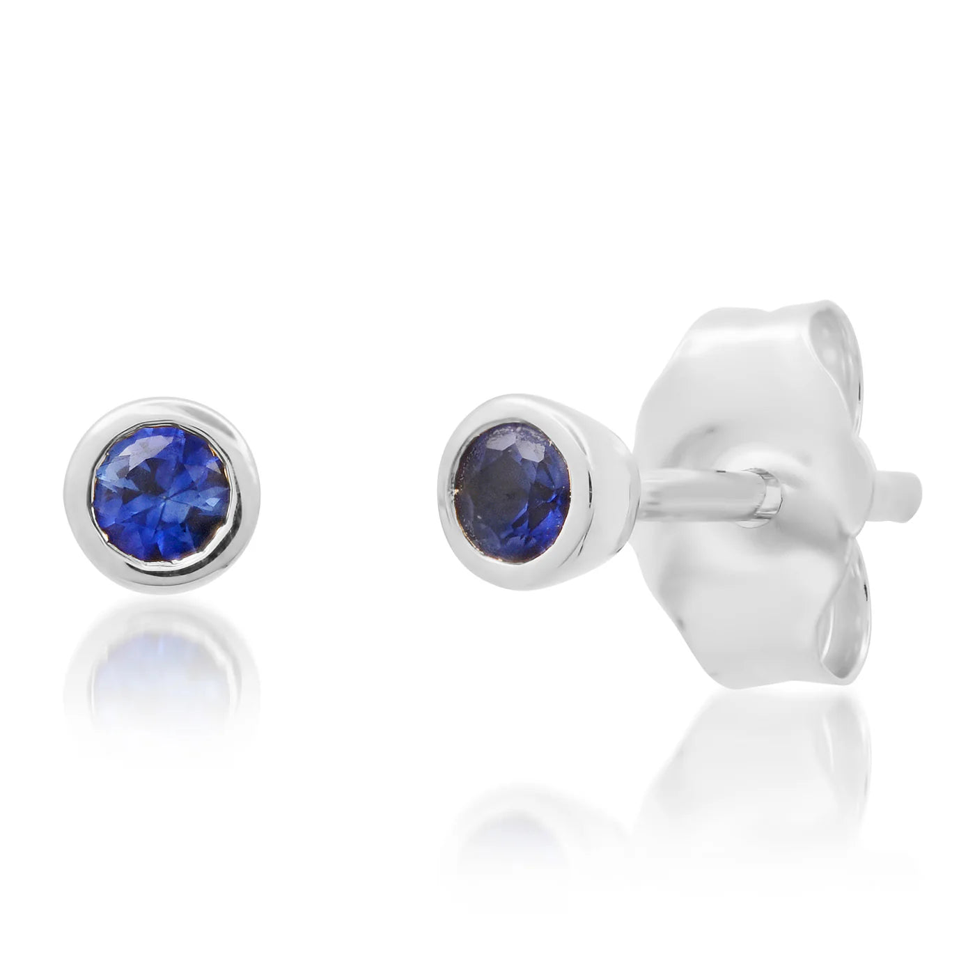 Bezel Set Studs