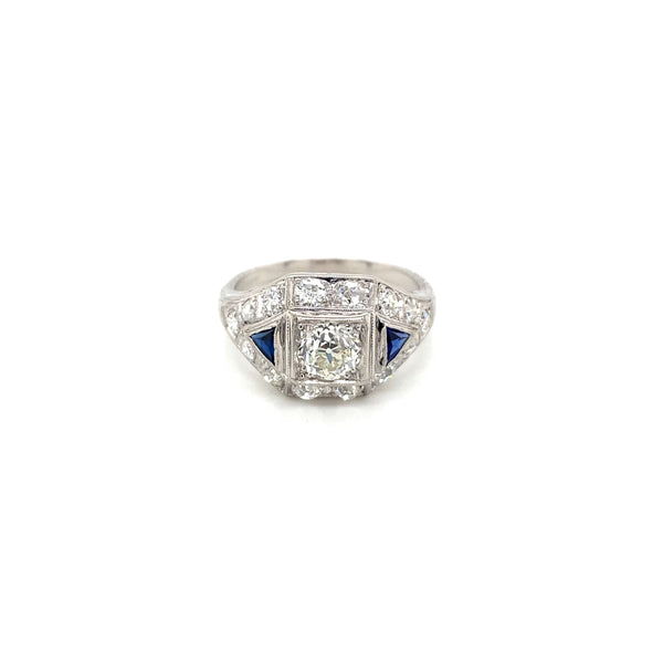 Vintage Diamond Art Deco Ring