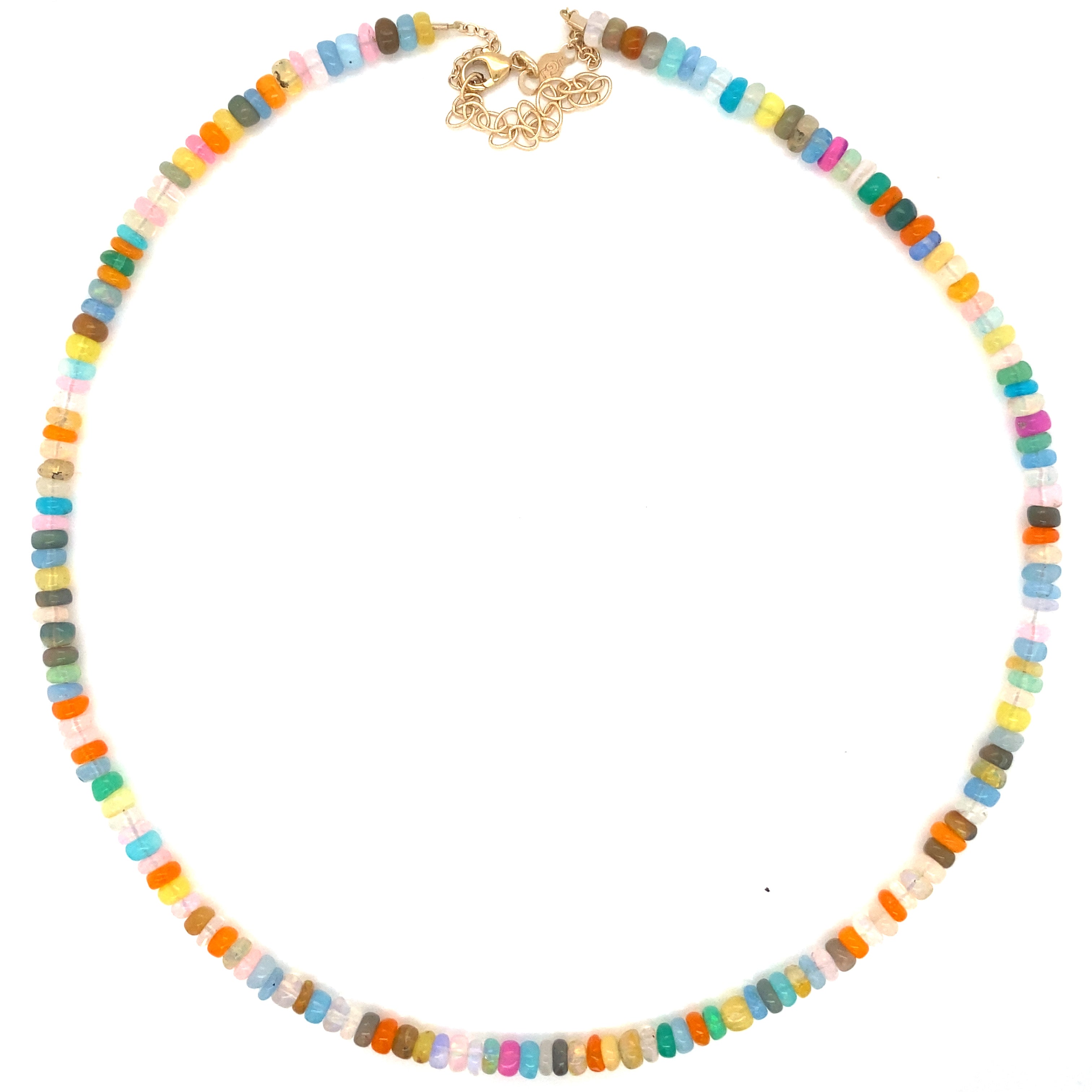 Vibrant Multi Bead Necklace