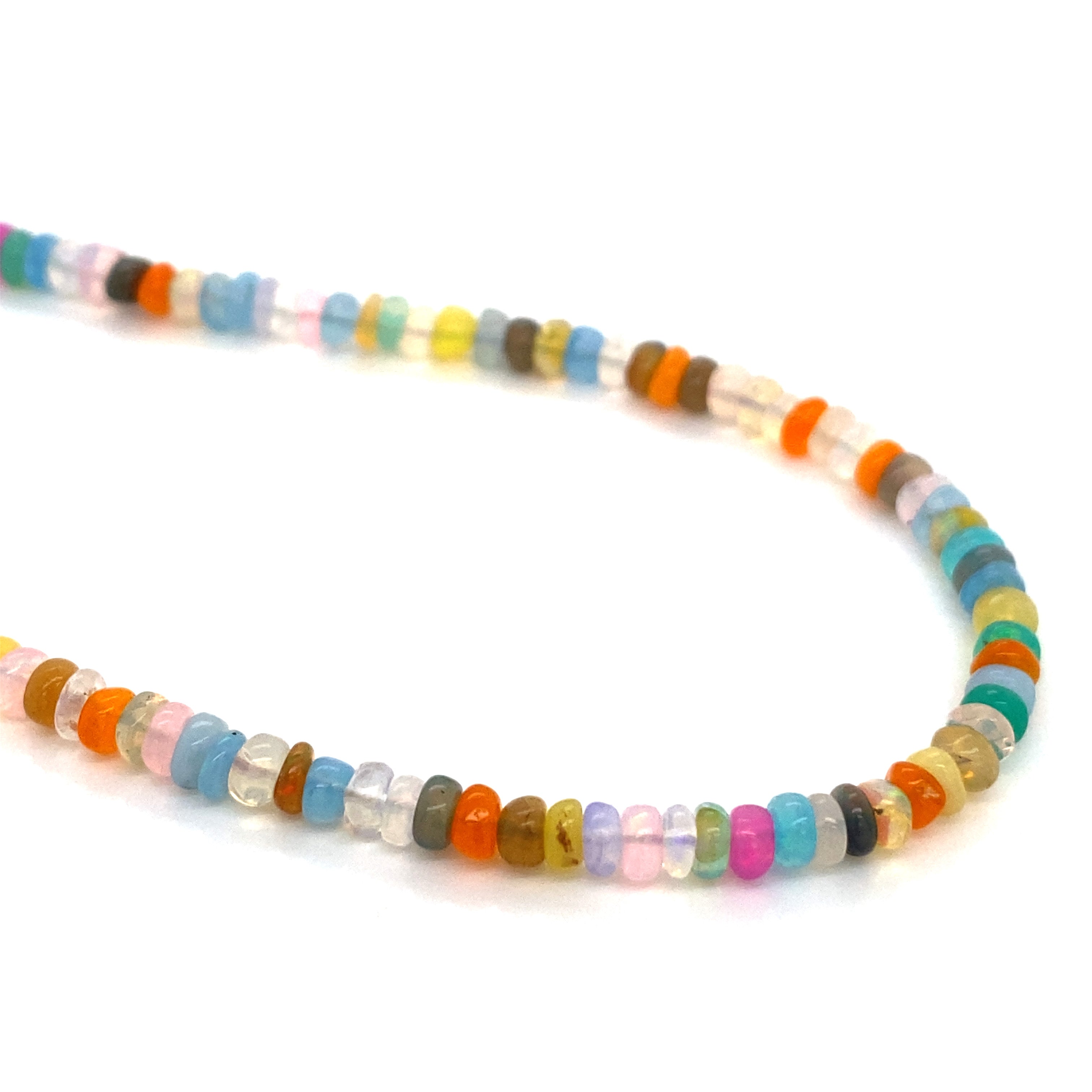 Vibrant Multi Bead Necklace