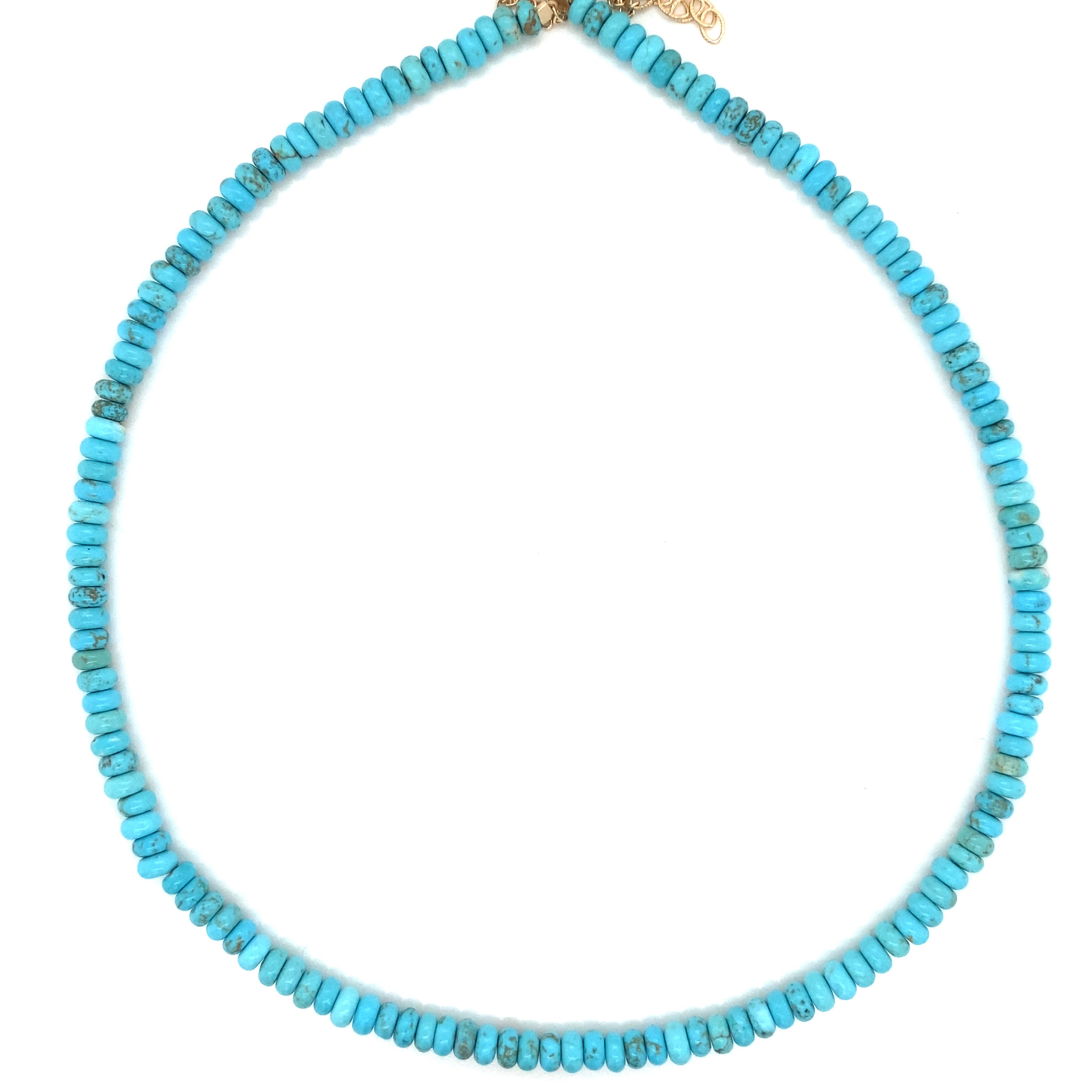 Turquoise Beaded Necklace