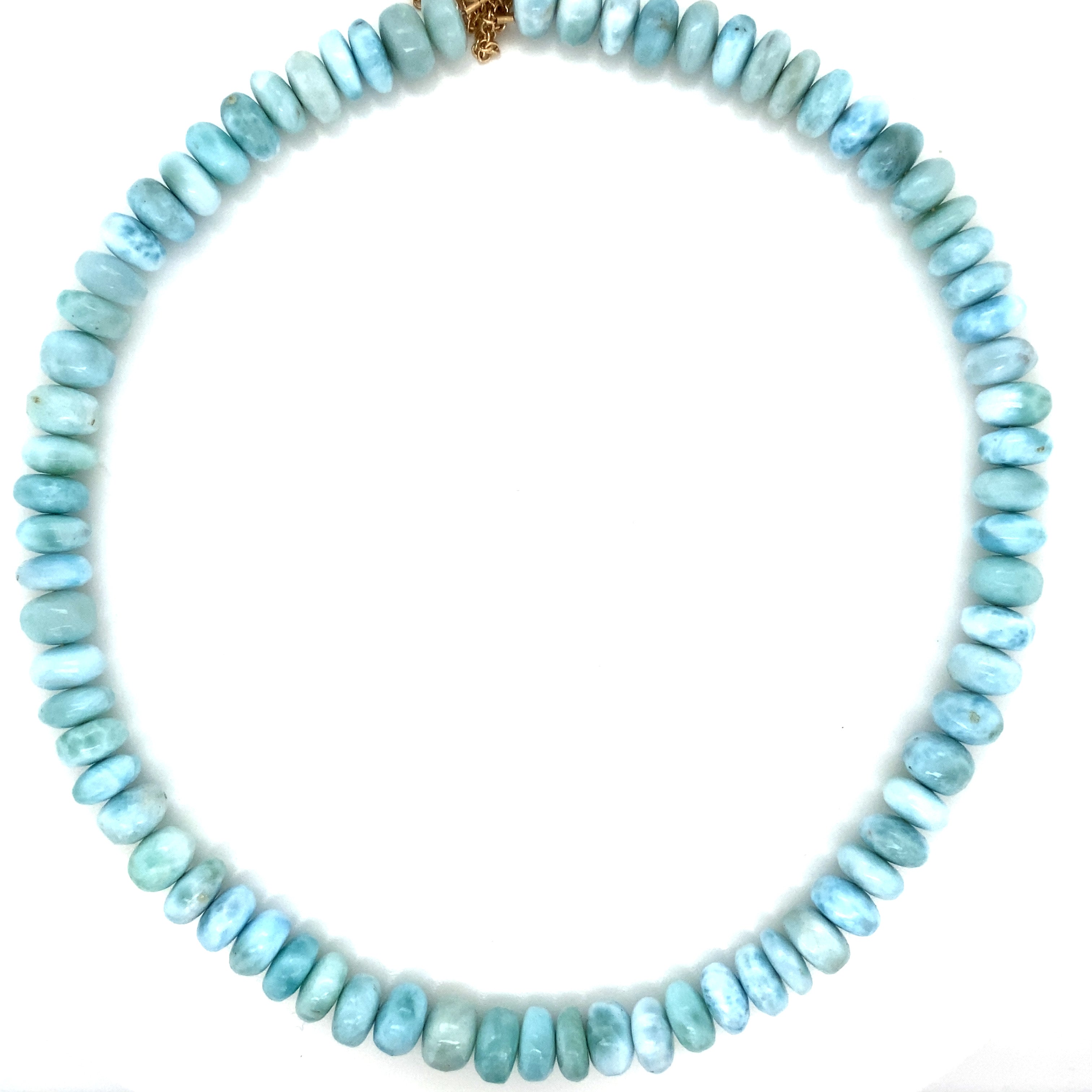 Larimar Beaded Necklace