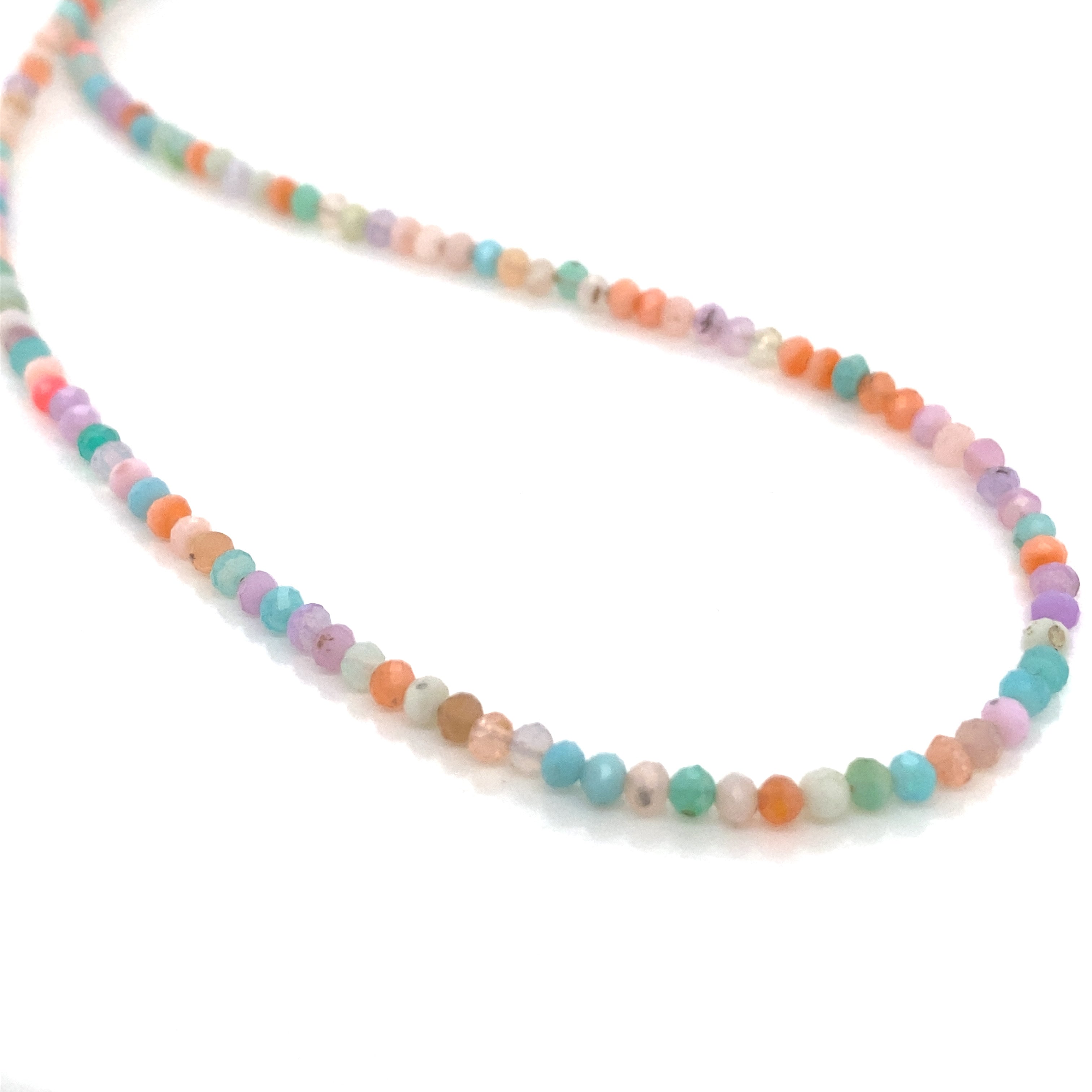 Pastel Multi Bead Necklace